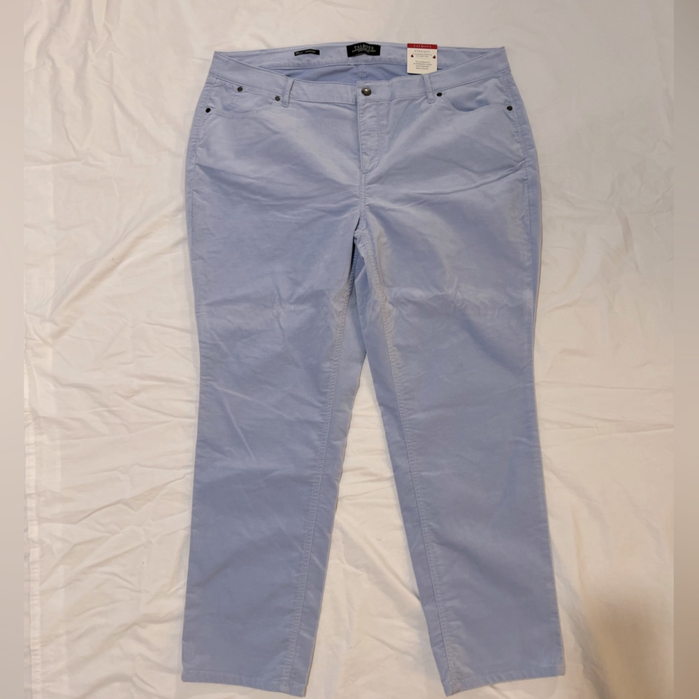 Light blue pants from Talbots